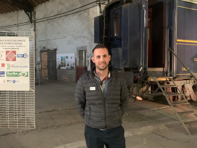 Aurélien Kabaklija est président de l'association des commerçants et artisans du bassin montvalois depuis mai 2022.