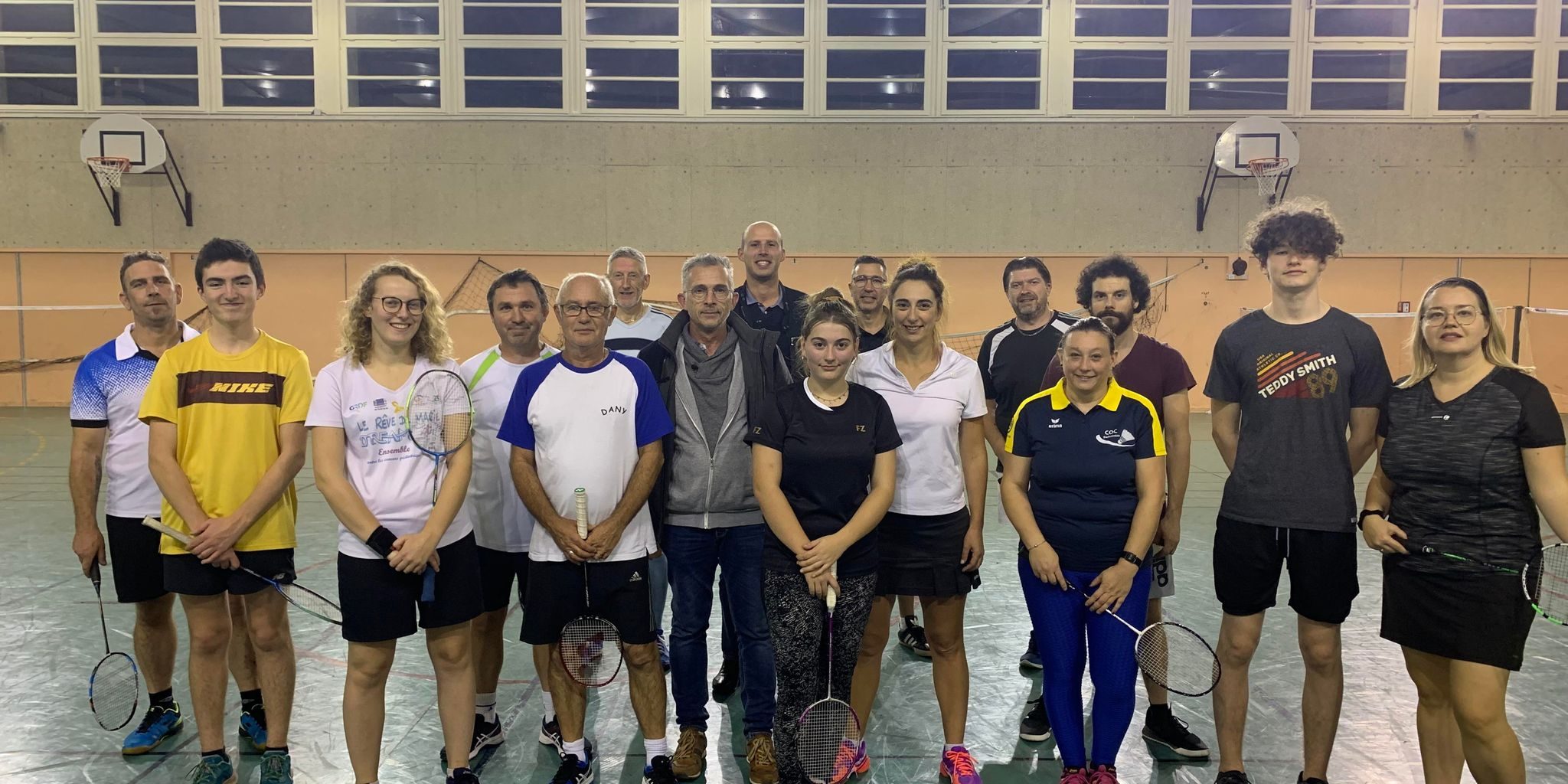 Les licenciés attendent de pied ferme leur premier tournoi national, les 12 et 13 novembre 2022.