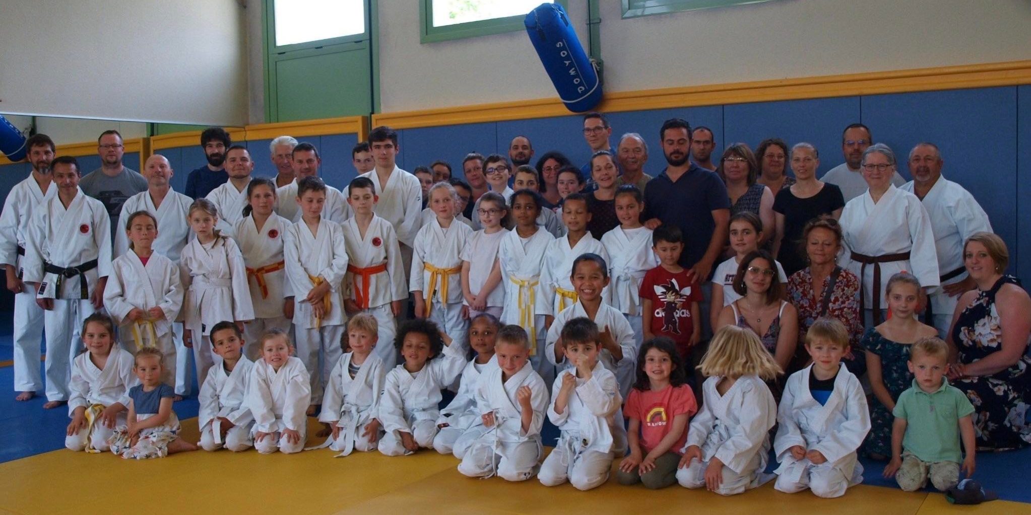 Les karatékas ont hâte de recevoir Leïla Heurtault et Emmanuel Coudreuse dans leur dojo de Château-du-Loir.