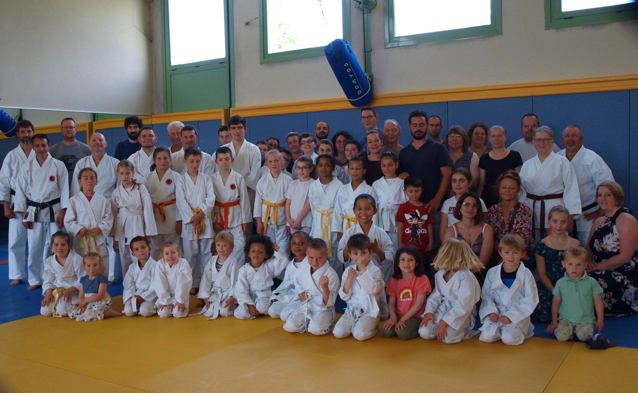 Les karatékas ont hâte de recevoir Leïla Heurtault et Emmanuel Coudreuse dans leur dojo de Château-du-Loir.